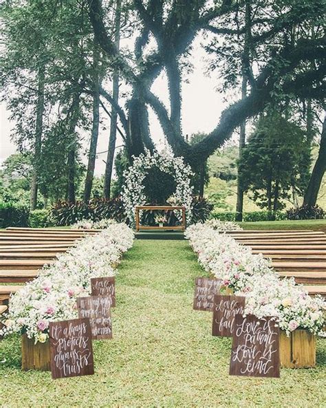 Top 10 Wedding Aisle Decoration Ideas To Steal Page 2 Of 2