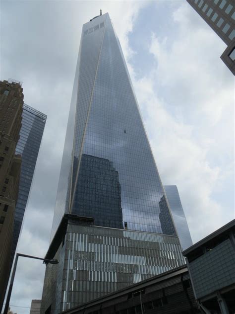 New York One World Trade Center 1776 Pinnacle 1373 Roof 108