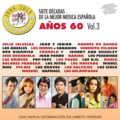 Siete Decadas De La Mejor Música Española Años 60 Vol 3 Varios