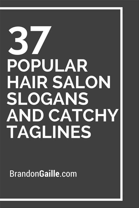 Find haircut quotes, hairstyle sayings, and hair color captions for good and bad hair days. List of 39 Popular Hair Salon Slogans and Catchy Taglines ...