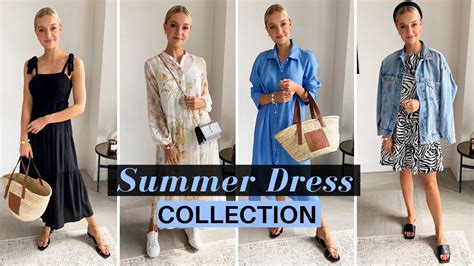 Summer Dress Collection 14 Fave Dresses Of All Types Youtube