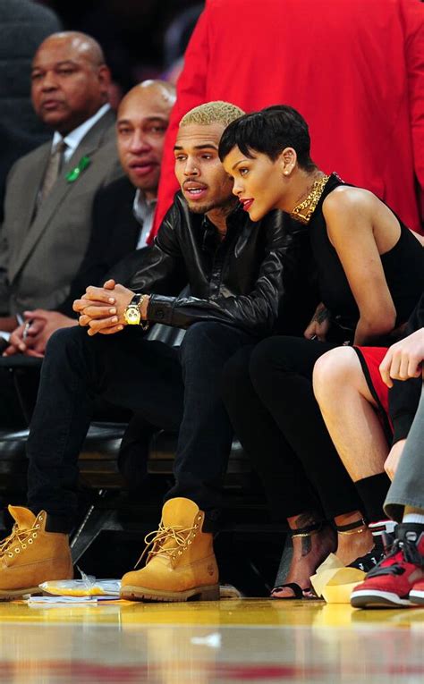 Singer rihanna has praised her ex boyfriend chris brown, claiming that he is one of the best in the business right now. Rihanna and Chris Brown Spend Christmas Together at Lakers ...