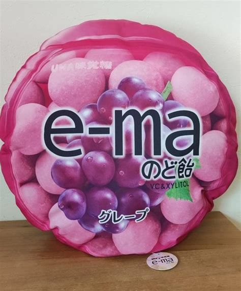 【新品】e Maのど飴クッション メルカリ