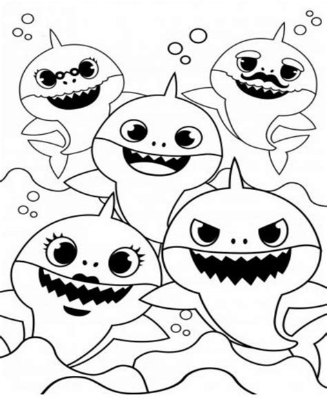 Kids love cocomelon because of the bright colors that make them wince and songs that get stuck in their heads. Baby Shark para colorir | Desenhos para colorir, Pintura de tubarão, Animais para colorir