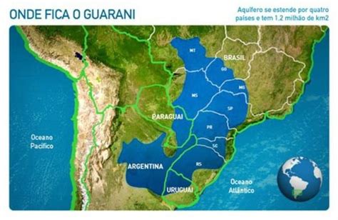 Aquífero Guarani Maior Reservatório Subterrâneo De água Doce Do Planeta