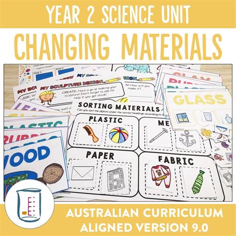 Year 2 Science Changing Materials Ridgy Didge Resources Australia