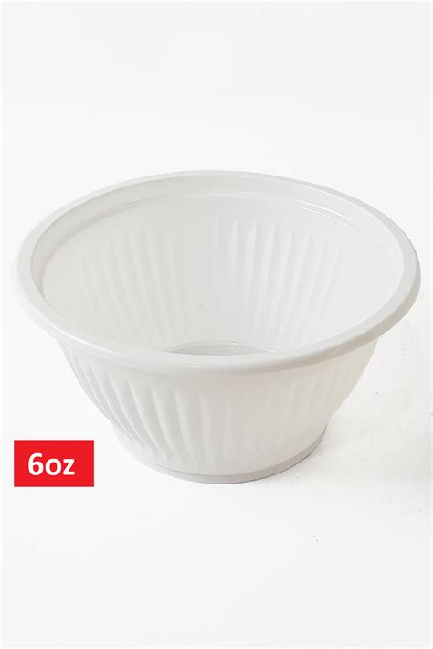 Disposable Plastic Bowl 6oz 10pcs A Tech