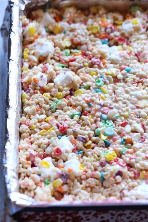 Fruity Pebble Krispy Treats Easy Party Recipe With That Wow Factor