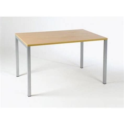 Wood And Metal Frame Rectangular Discussion Table For Discussion
