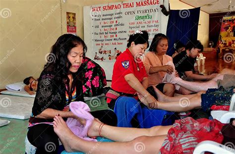 chiang mai thailand foot massage at sumpao spa editorial image image of sumpao feet 28416530