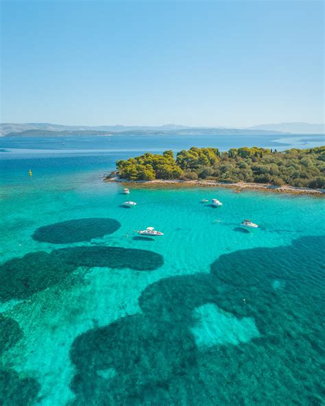 blue lagoon beach croatia visit blue lagoon beach from trogir or split adriatica charter