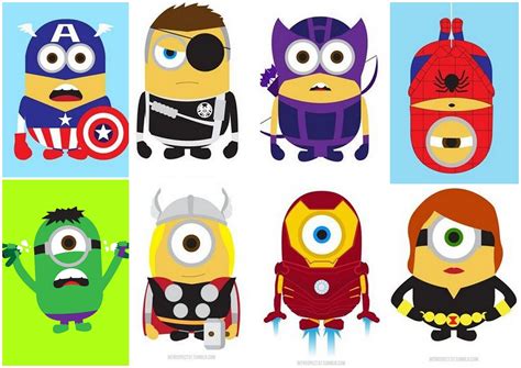 Minions Avengers Oh My Fiesta For Geeks