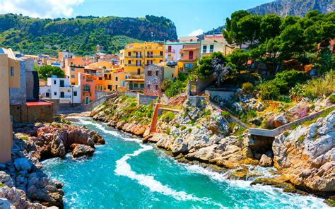 ↓ 360° Vr Tropical Beach Virtual Walking Tour Palermo Italy Sicily 5k ⋆