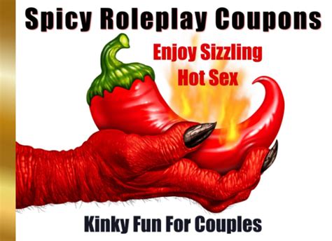 Spicy Roleplay Coupons Enjoy Sizzling Hot Sex Kinky Fun For Couples Naughty Adult Role Play