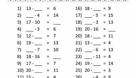 math second grade worksheet