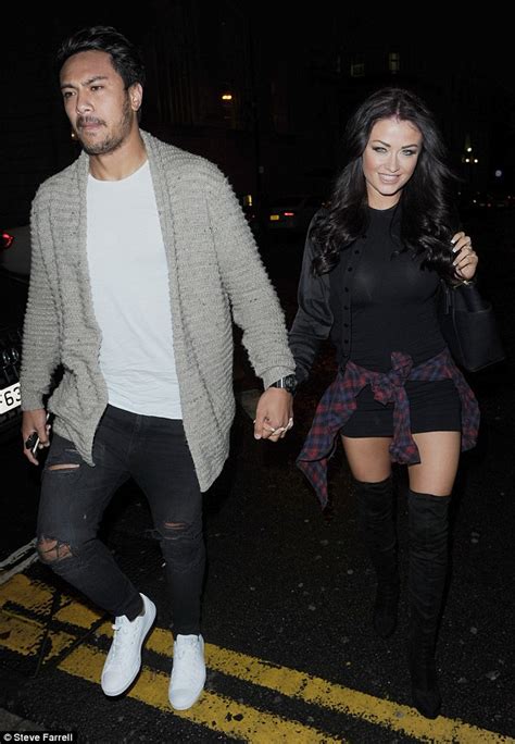 Ex On The Beachs Jess Impiazzi Goes For Date With Rugby Player Denny Solomona Daily Mail Online