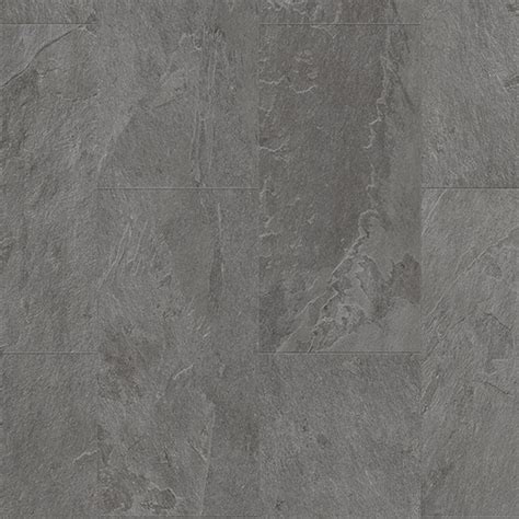 Quickstep Livyn Ambient Click 45mm Grey Slate Tile Vinyl Flooring
