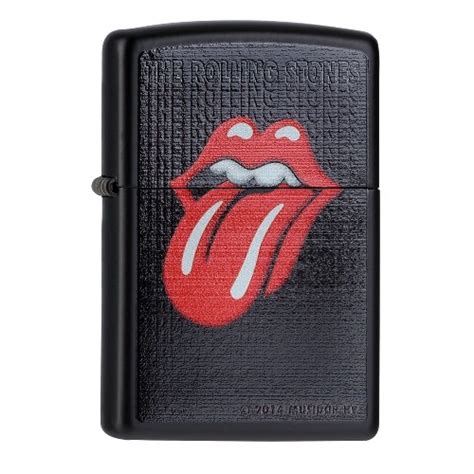 Ein schönes emblem zippo feuerzeug mit dem joker schriftzug und dem totenkopf im pik as. Zippo schwarz matt Rolling Stones | ZIPPO FEUERZEUG ...