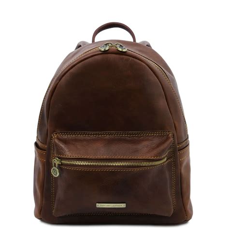 Leather Backpack Sydney Domini Leather