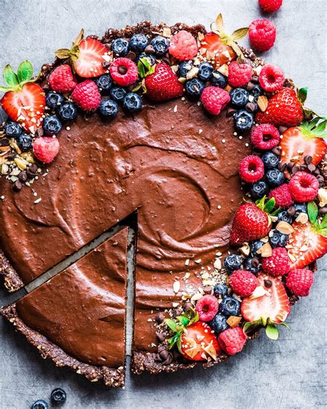 10 Healthy Vegan Chocolate Desserts Rainbow Plant Life