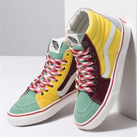 Learn how to lace vans! Vans Frayed Laces Old Skool Sk8-Hi Release Date - Sneaker Bar Detroit