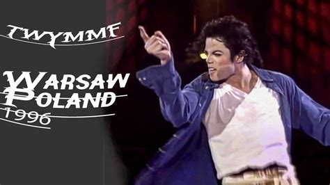 Michael Jackson The Way You Make Me Feel Live History Tour Warsaw