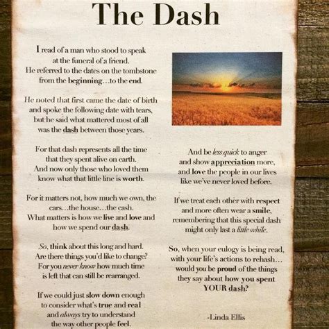 In this case, it takes a space the en dash is used to indicate a range of numbers or a span of time. The Dash Poem by Linda Ellis | Sayings, Leader in me, Real ...
