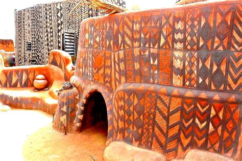 Gurunsi Painted Houses Tiébélé Burkina Faso