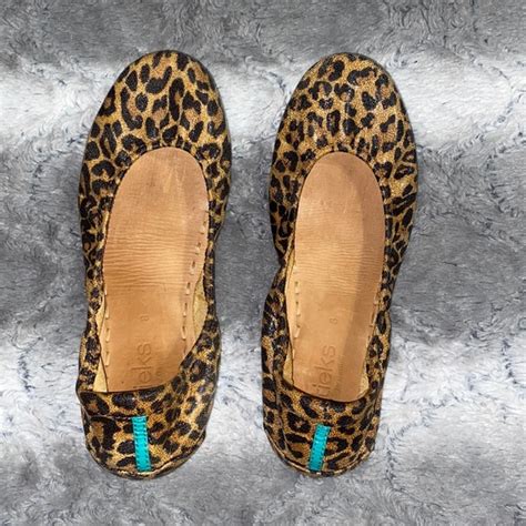 Tieks Shoes Tieks By Gavrieli Leopard Animal Print Ballet Flats