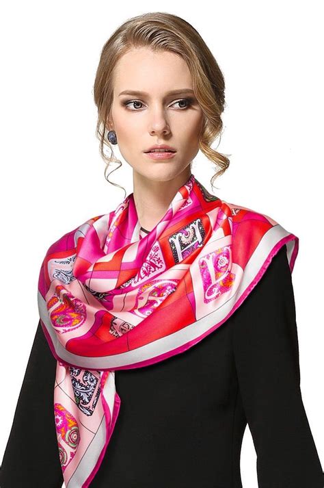 Over Shoulder Scarf Scarf Styles Beautiful Silk Scarves Silk Scarf Style