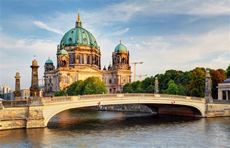 Photos Berlin Cathedral Germany Bridge Temple Rivers Cities 600x387