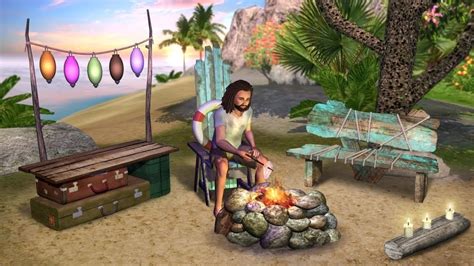 The Sims 2 Castaway Ps2 03 Explorando A Ultima Ilha E O Que Restou