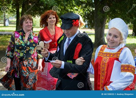 Russian Wedding Traditions Editorial Stock Photo Image Of House 46130033