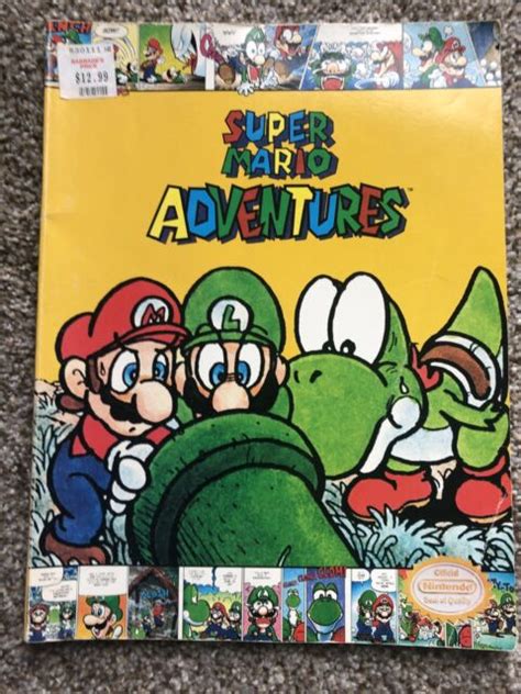 Super Mario Adventures Official Nintendo Power Comic By Charlie Nozawa
