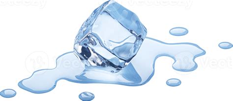 Ice Cube Melting Png
