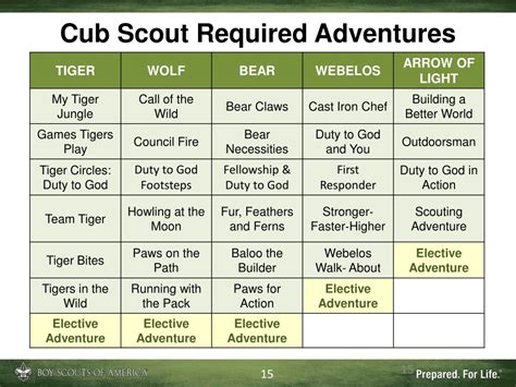 Ppt Cub Scout Advancement Delivering Adventure Powerpoint