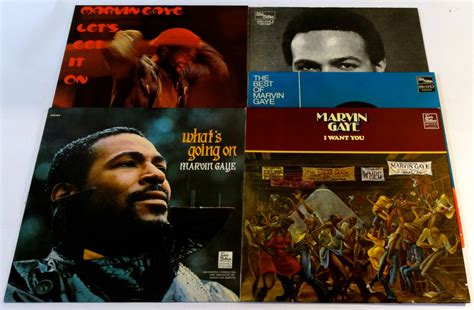 Marvin Gaye Lot Of 5 Motown Albums Catawiki