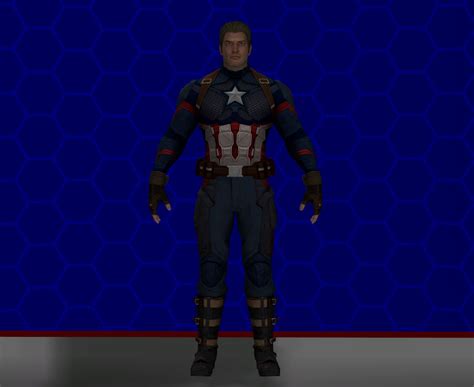 Model Dl Mfr Endgame Captain America By Wolfblade111 On Deviantart