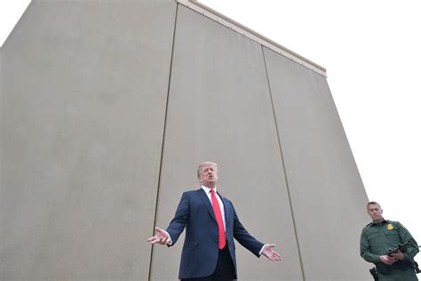 courts have no say in trump s border wall decree justice department argues the washington post