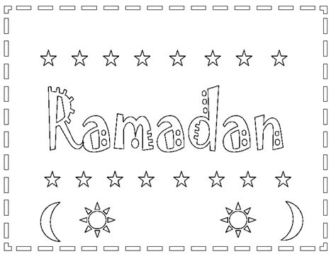 Ramadan Ausmalbilder Animaatjesde