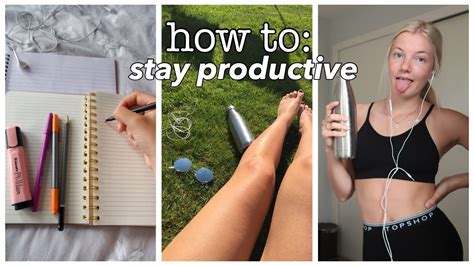 How To Stay Productive During Quarantine Youtube