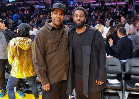 Like many of denzel's movies, this is one that every person should see. John David Washington Out with Dad Denzel Washington ...