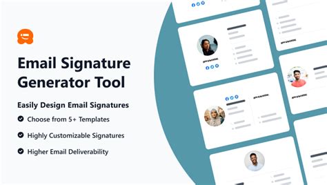 Introducing Email Signature Generator Designing Professional Email