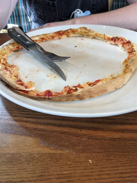 my friend eating a pizza from the inside out r mildlyinfuriating
