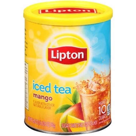Lipton Mango Iced Tea Mix 268 Oz Ralphs
