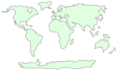 World Map Traceable Printable
