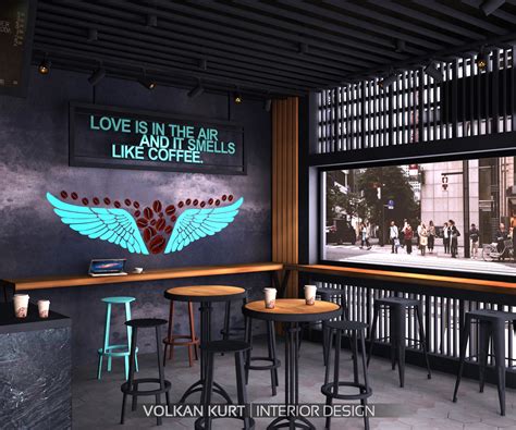Coffee Shop Interior Design On Behance