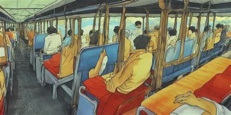 Inside Sri Lankan Bus Drawn By Hayao Miyazaki Stable Diffusion Openart