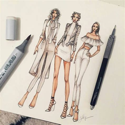 Fashion Design Drawing Image Drawing Skill