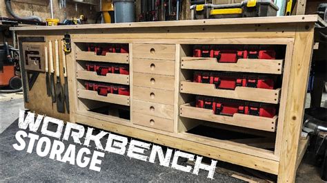 Ultimate Outfeed Workbench Storage Build You